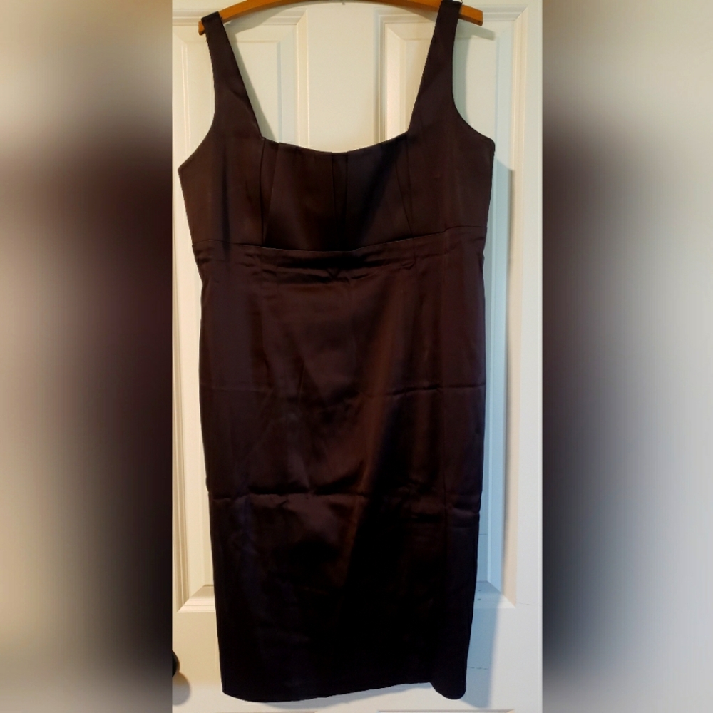 Calvin Klein Dark Brown Dress, Size 14